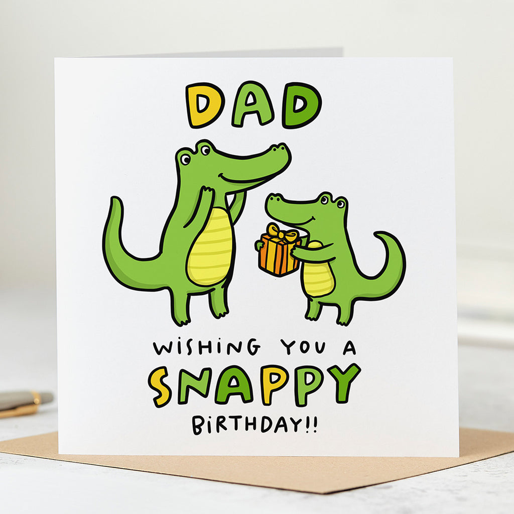 Dad Snappy Birthday Card