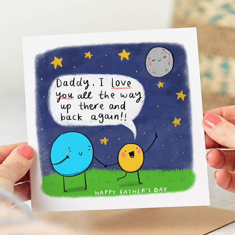 Daddy I Love You Father's Day Card