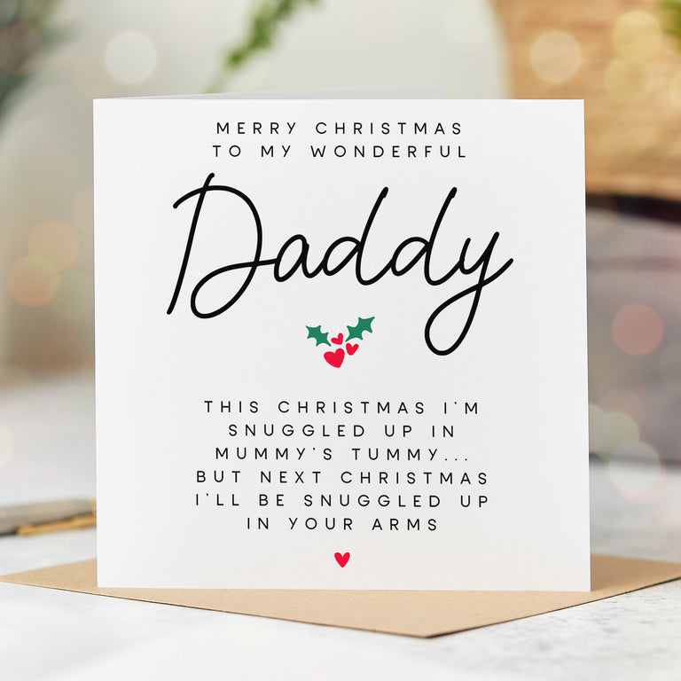 Daddy Next Christmas from Bump Card