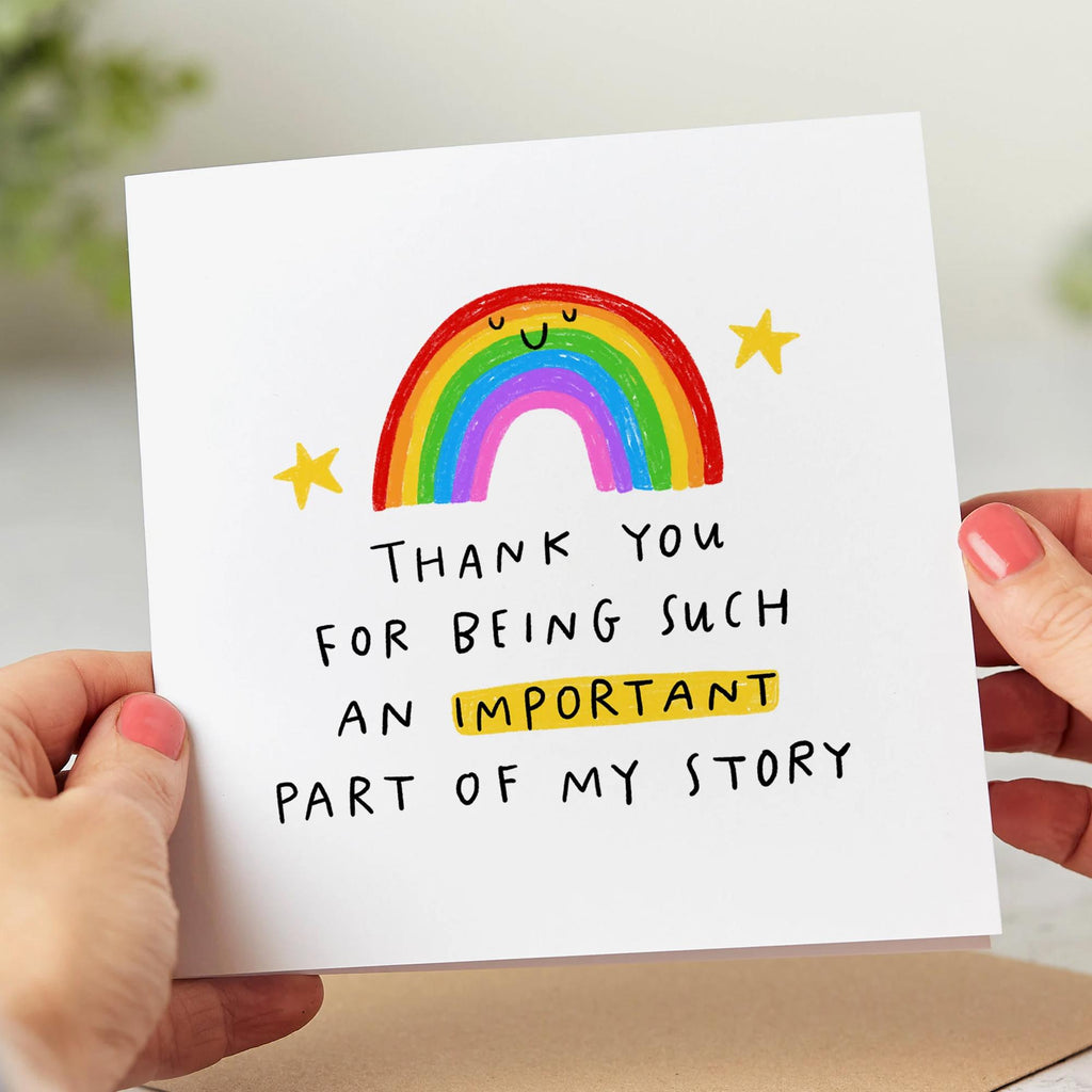 Teacher Thank You Gift Set | Mug, Coaster & Card Bundle | Fun Appreciation End of School Teacher Gift | Thank You Mug, Teachers Like You Coaster, Important Part Of My Story Card