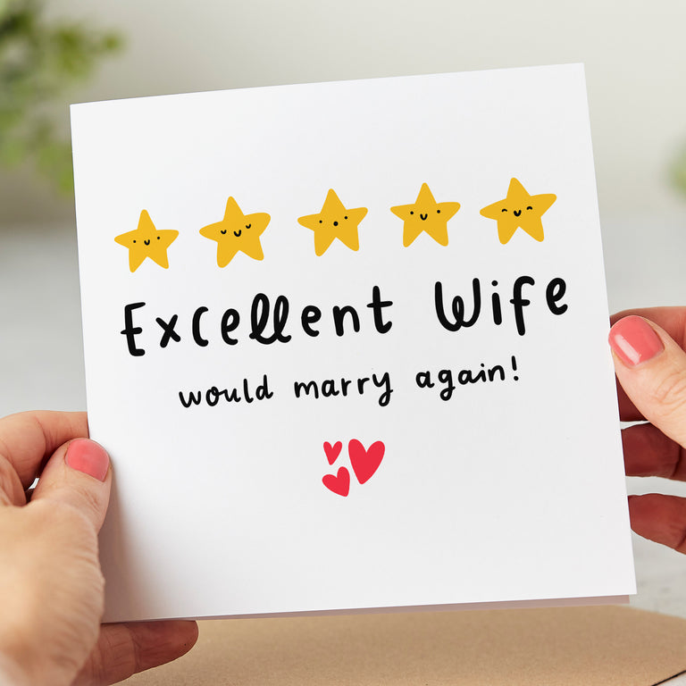 Excellent Wife Marry Again Card