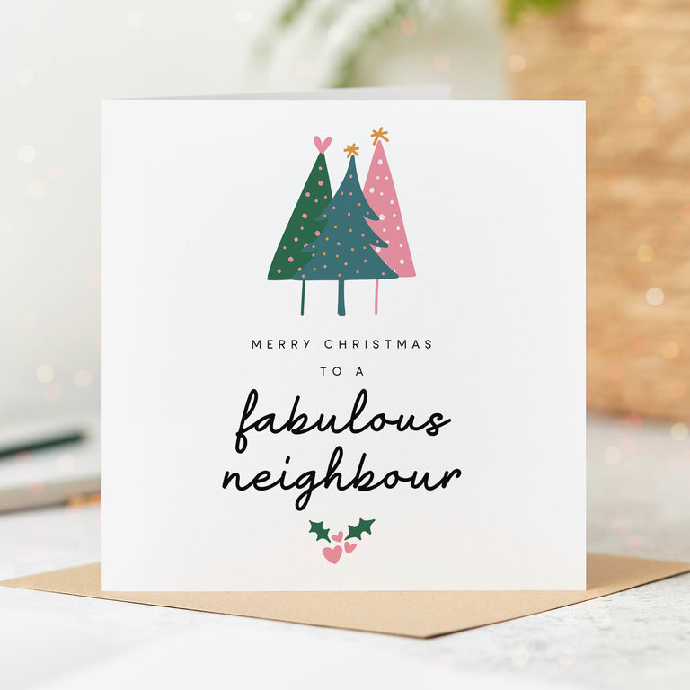 Neighbour Fabulous Christmas Card