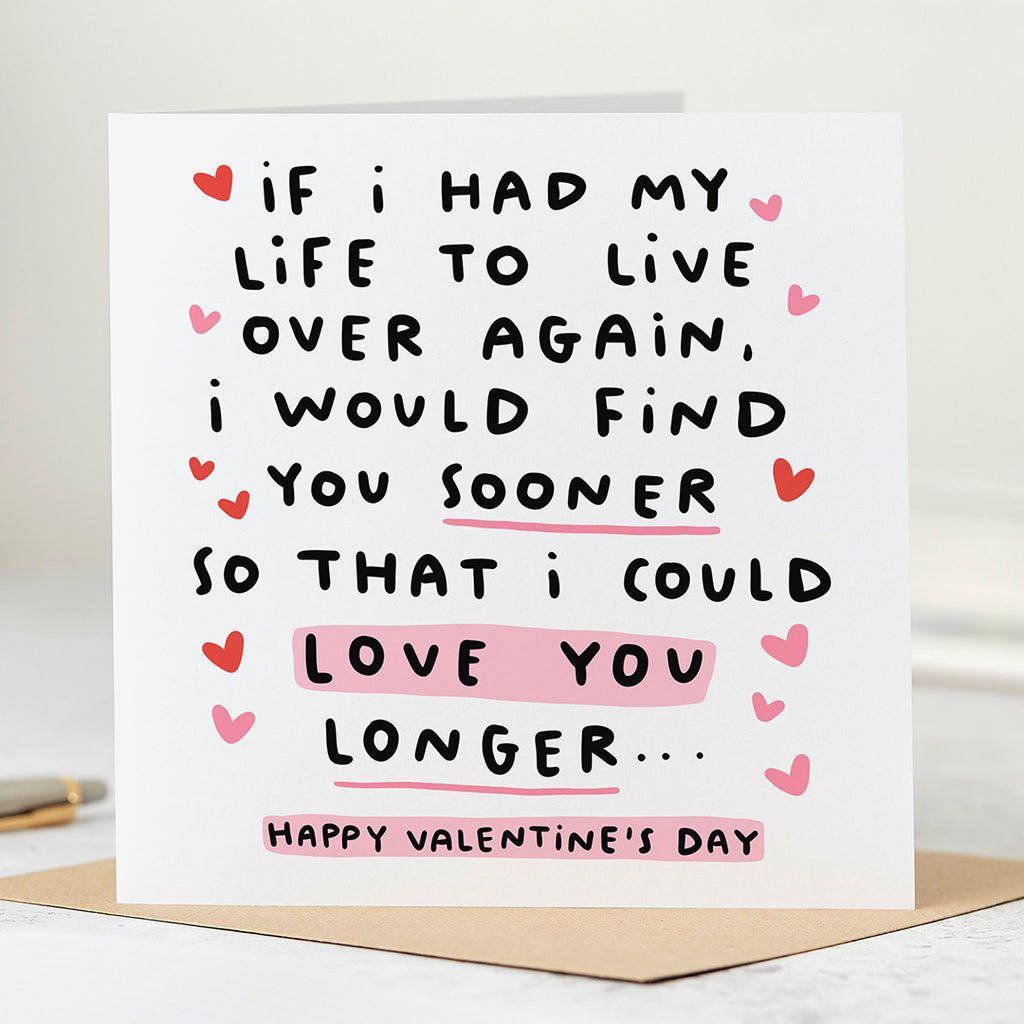 Find You Sooner Valentine's Card