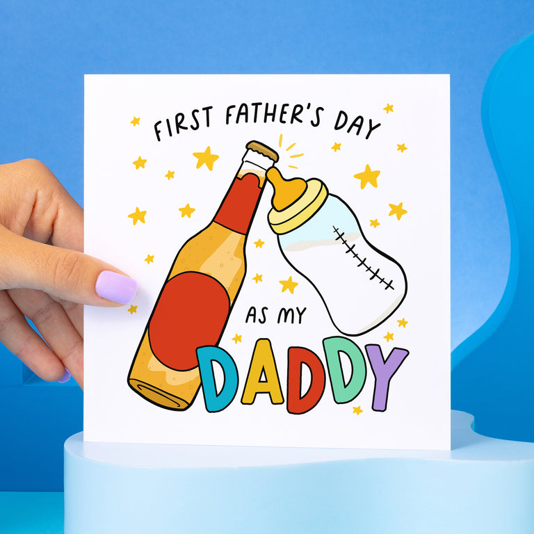 Daddy First Father's Day Card