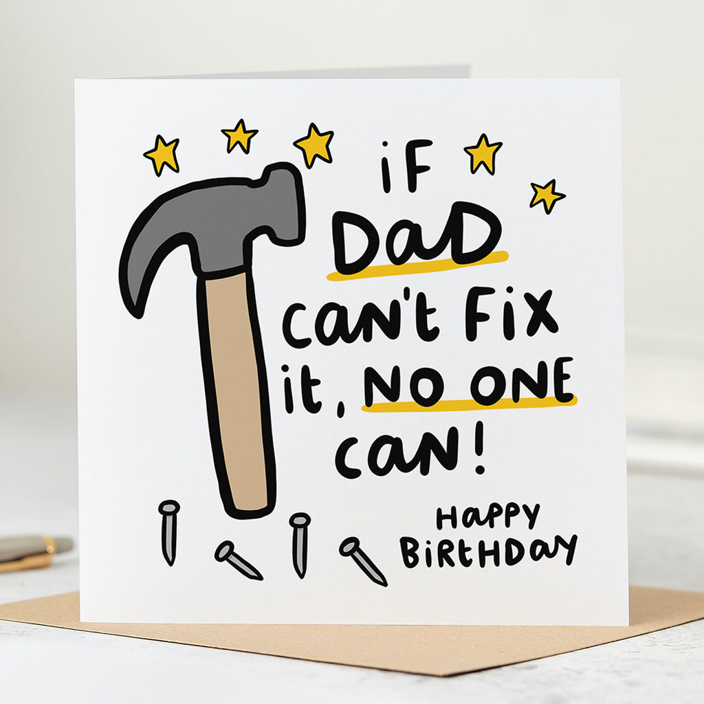 Fix It Dad Birthday Card