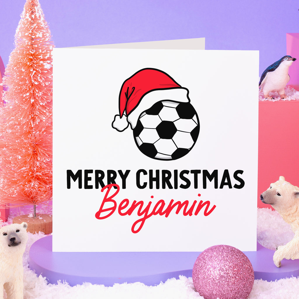 Football Christmas Card