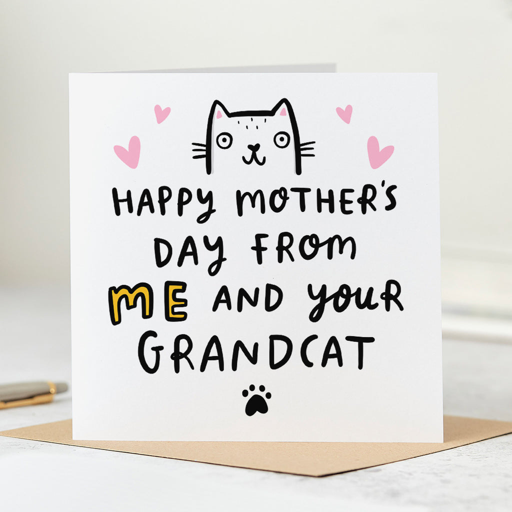 From Your Grandcat Mother's Day Card