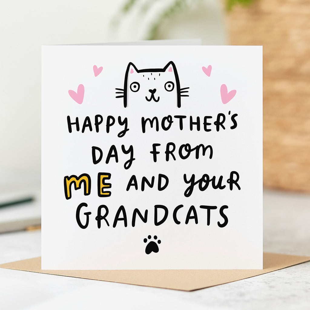 From Your Grandcat Mother's Day Card
