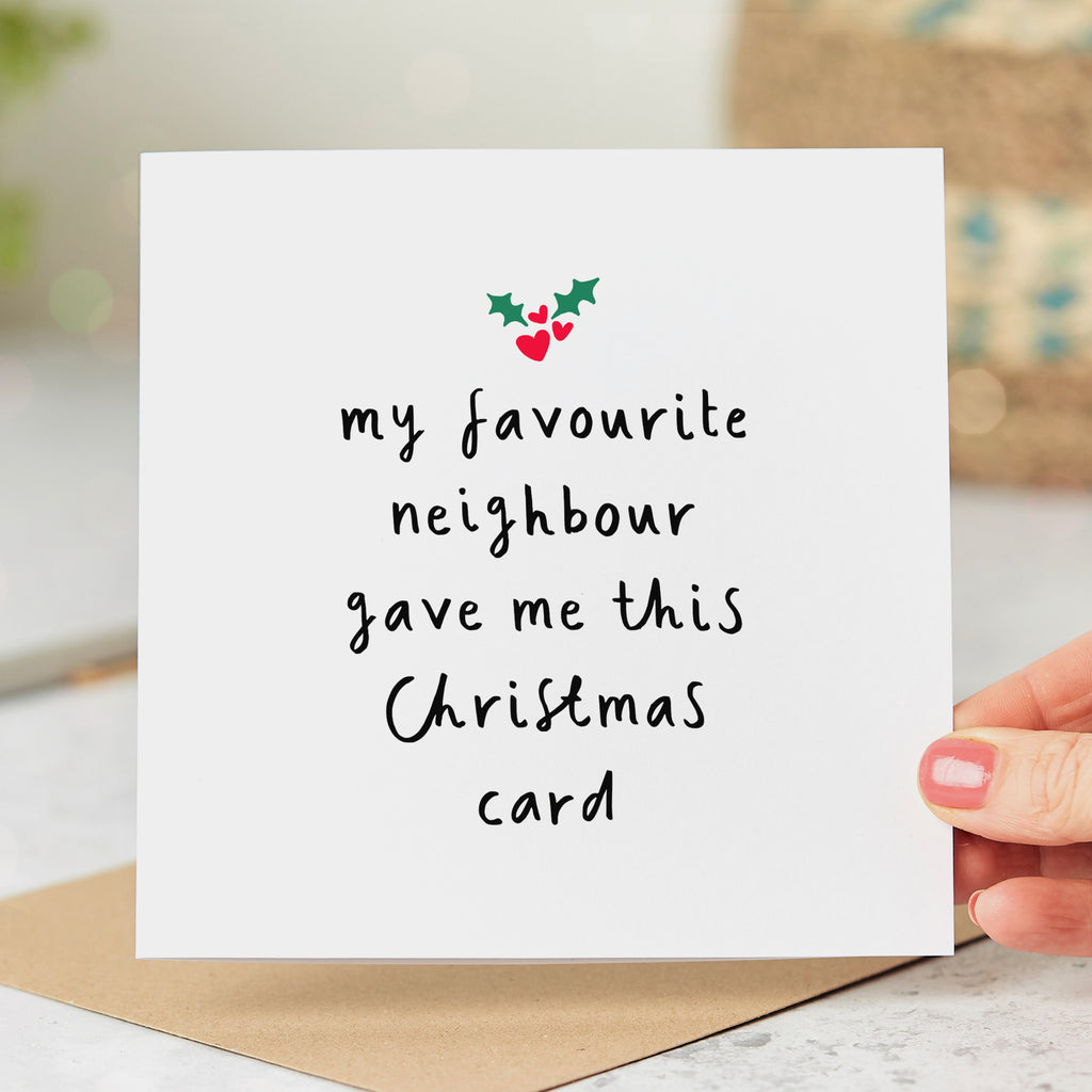 Neighbour from Your Favourite Christmas Card