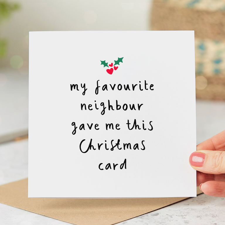 Neighbour from Your Favourite Christmas Card
