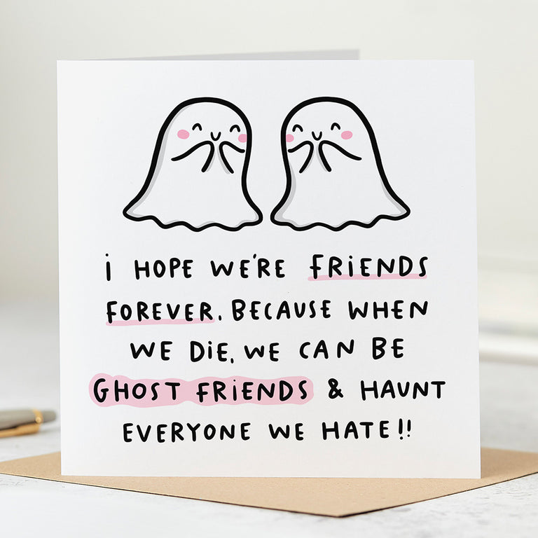 Ghost Friends Card