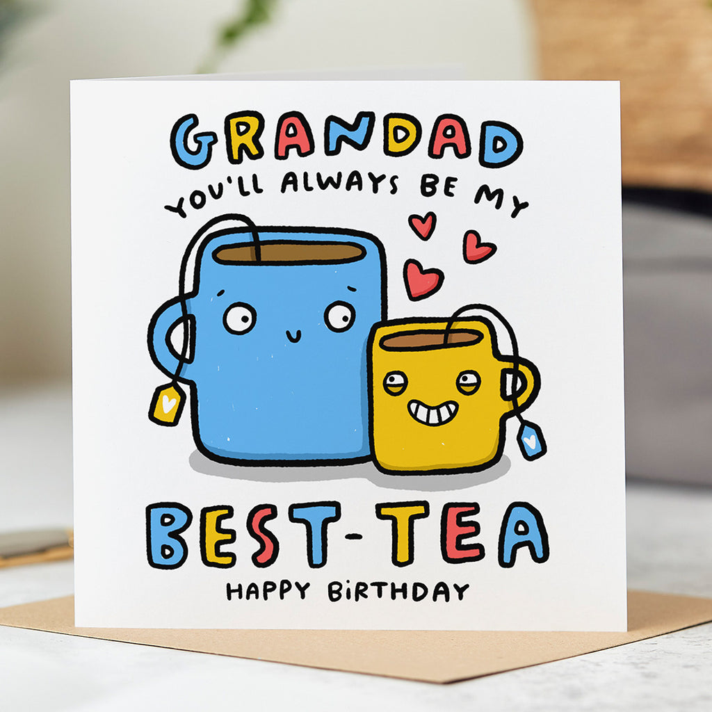 Grandad Best-Tea Birthday Card