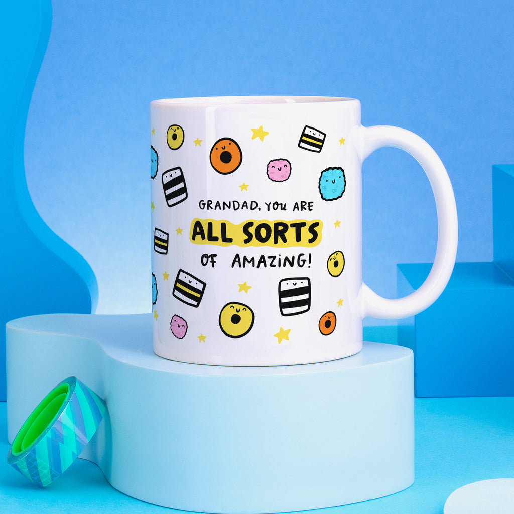 Grandad All Sorts of Amazing Mug