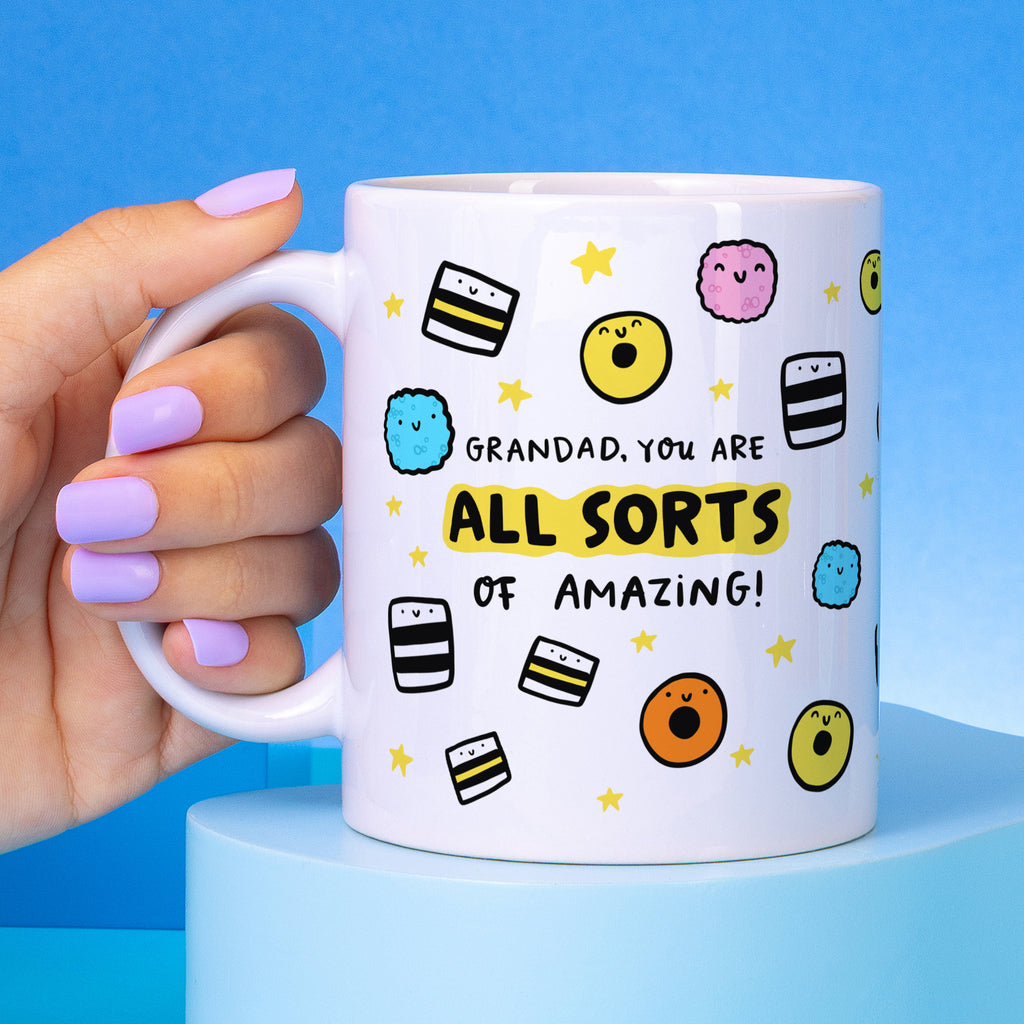 Grandad All Sorts of Amazing Mug