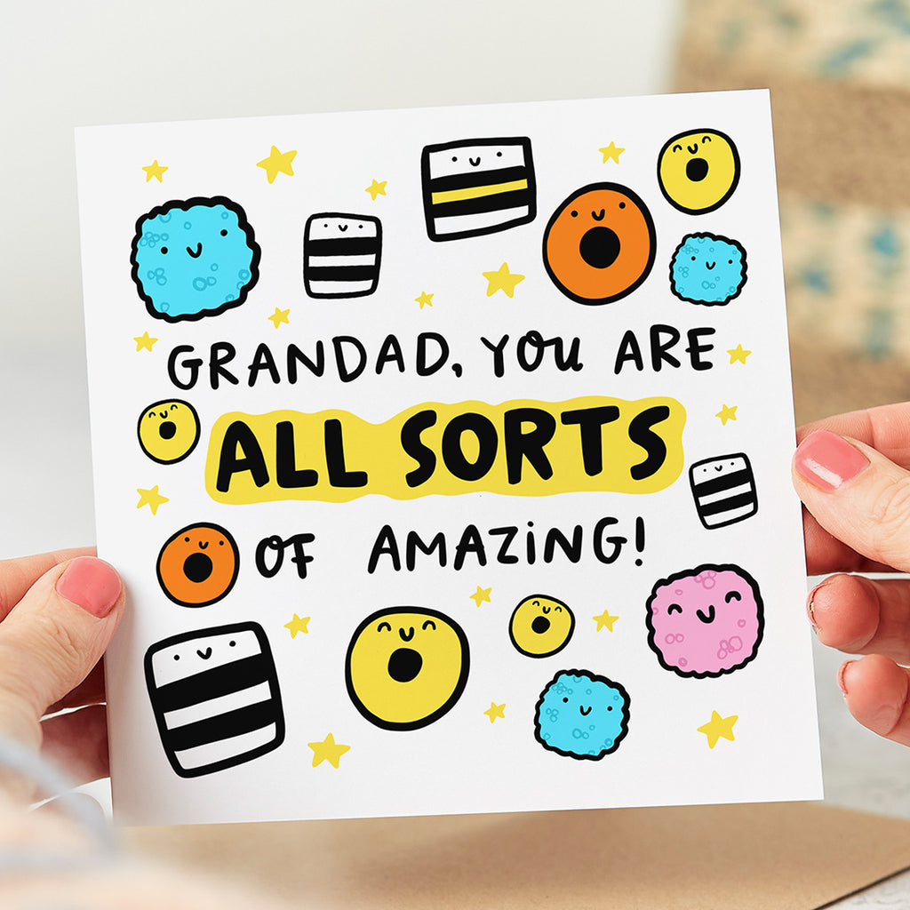 All Sorts of Amazing Grandad Card