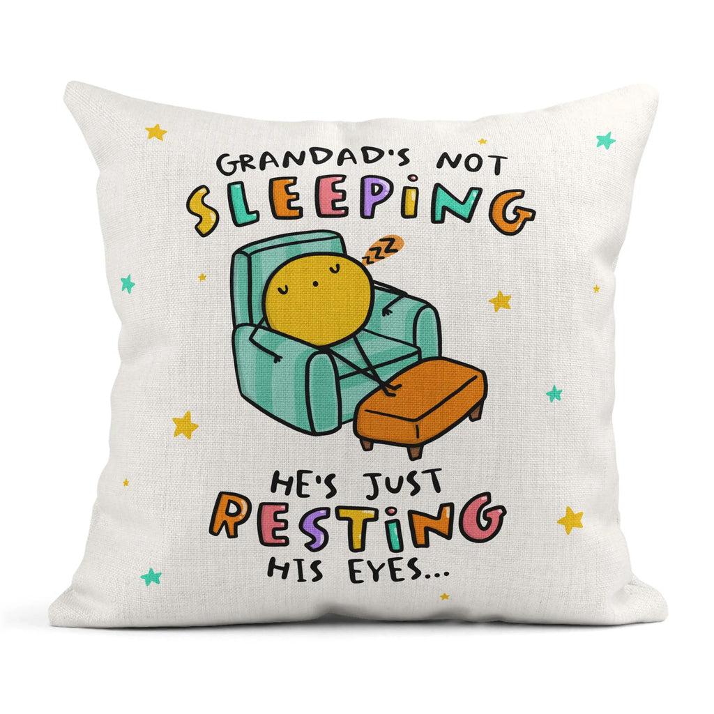 Grandad's Not Sleeping Cushion