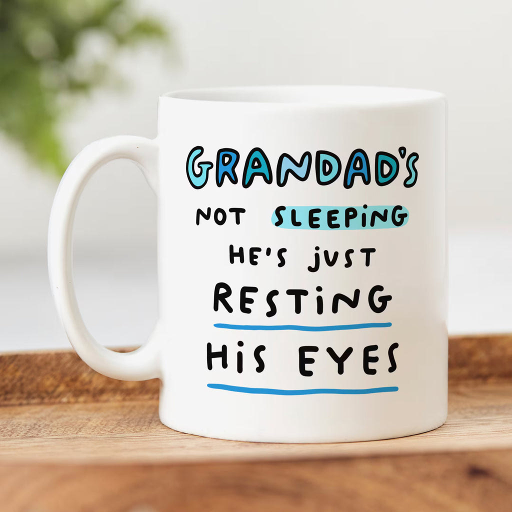 Grandad Not Sleeping Mug