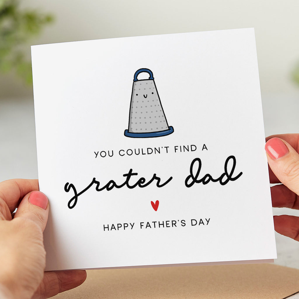 Grater Dad Father's Day Card