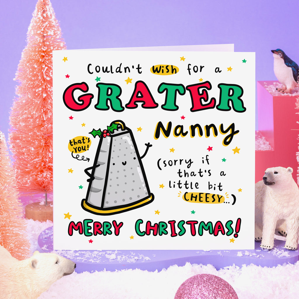 Grater Nanny Christmas Card