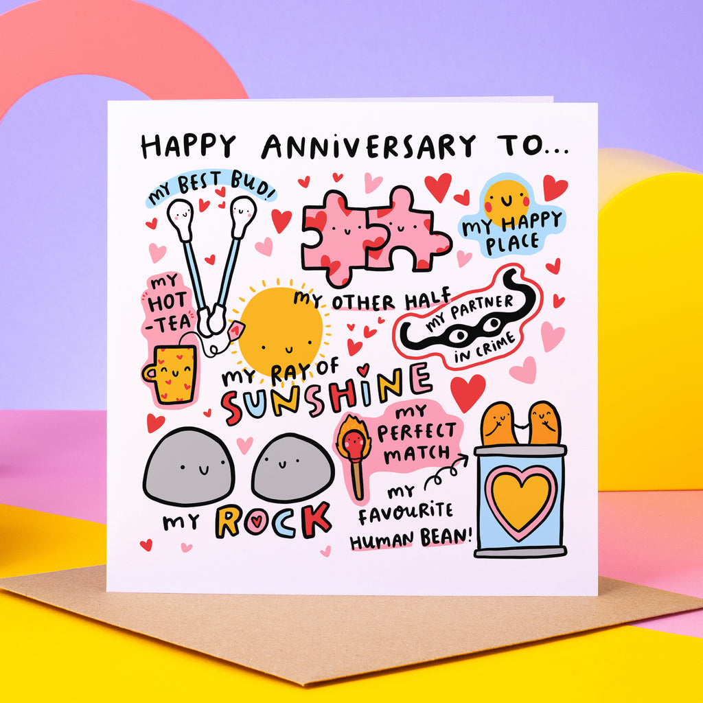 Happy Anniversary To... Card