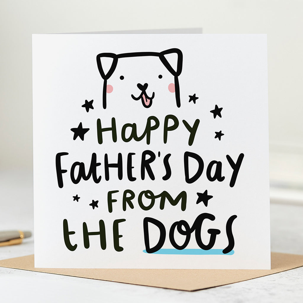 Happy Father's Day from the Dogs Card