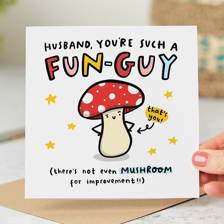 Husband Fun Guy Birthday Card
