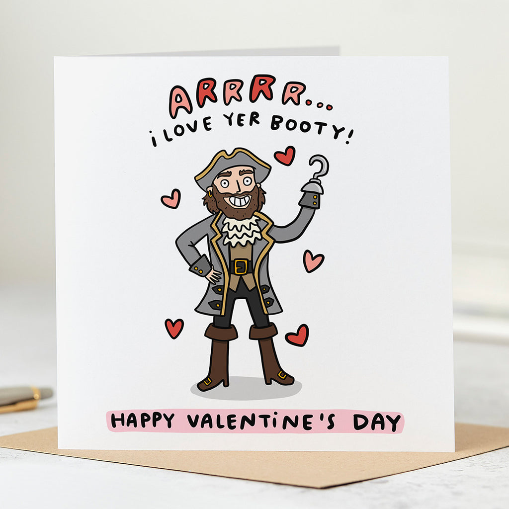 I Love Yer Booty Card