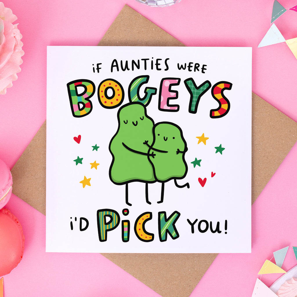 Auntie Bogey Birthday Card