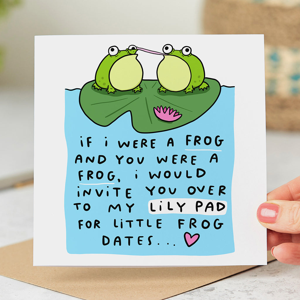 If I Were A Frog Card