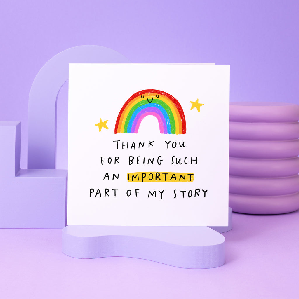Part Of My Story Thank You Card