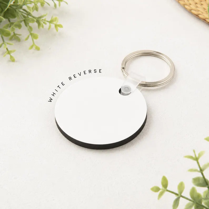 Personalised Dog Loss Keyring - By My Side On Every Walk