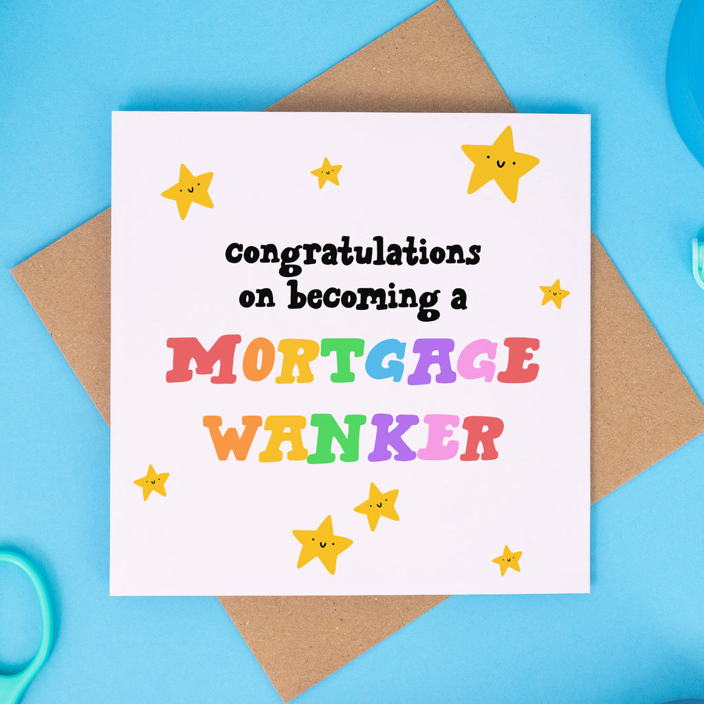 Mortgage Wanker New Home Card