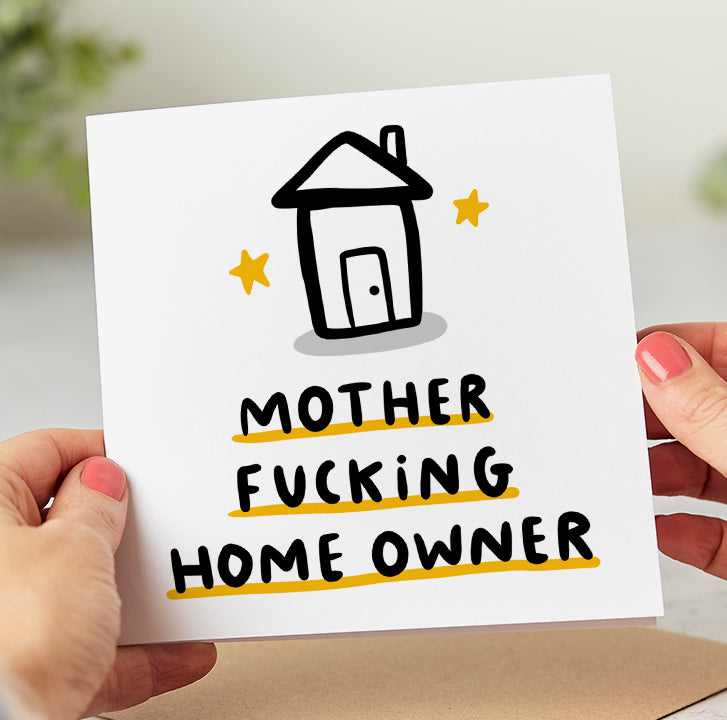 Mother Fucking Home Owner Card
