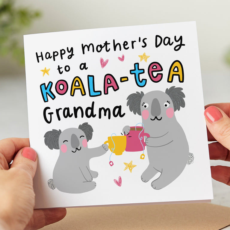 Grandma Koala-Tea Mother's Day Card