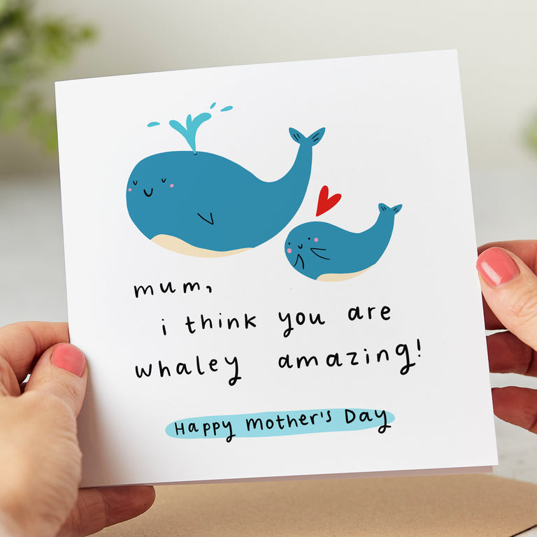 Mum Whaley Amazing Mother's Day Card