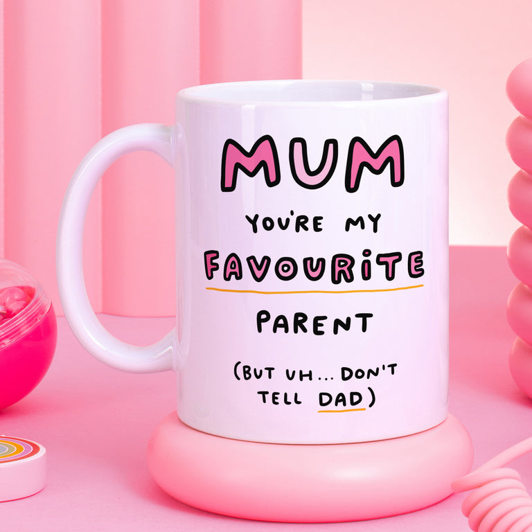 Mum My Favourite Parent Personalised Mug