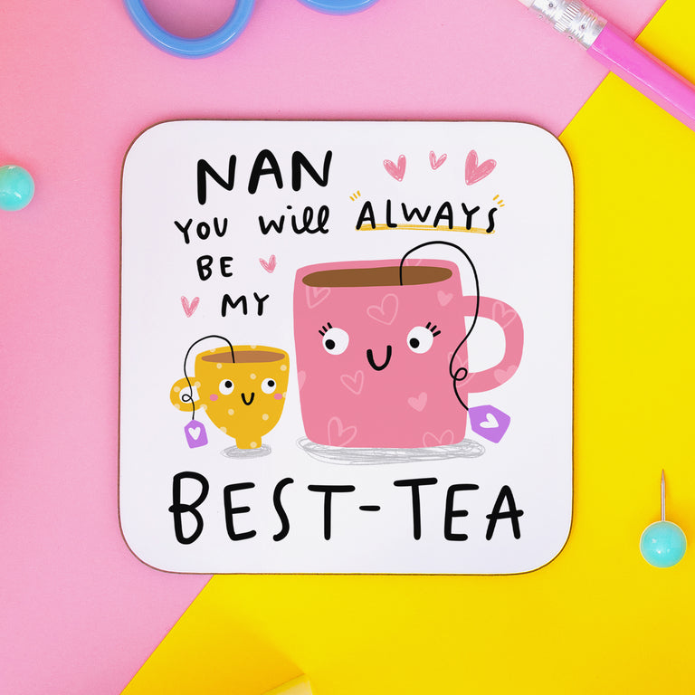 Nan My Best-Tea Coaster