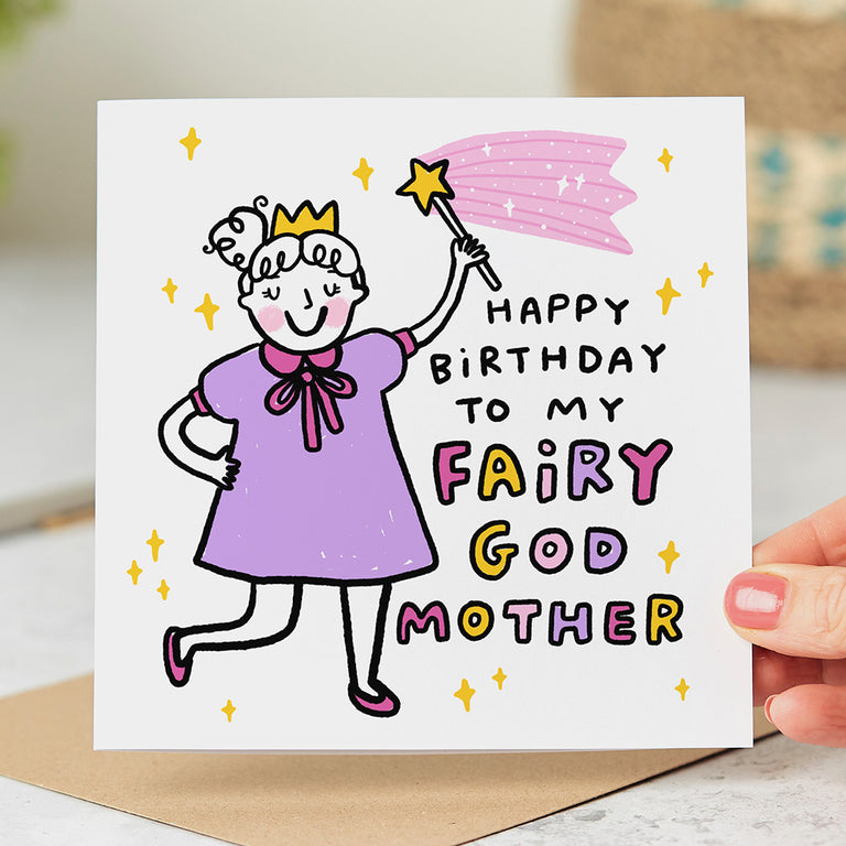 Fairy Godmother Birthday Card