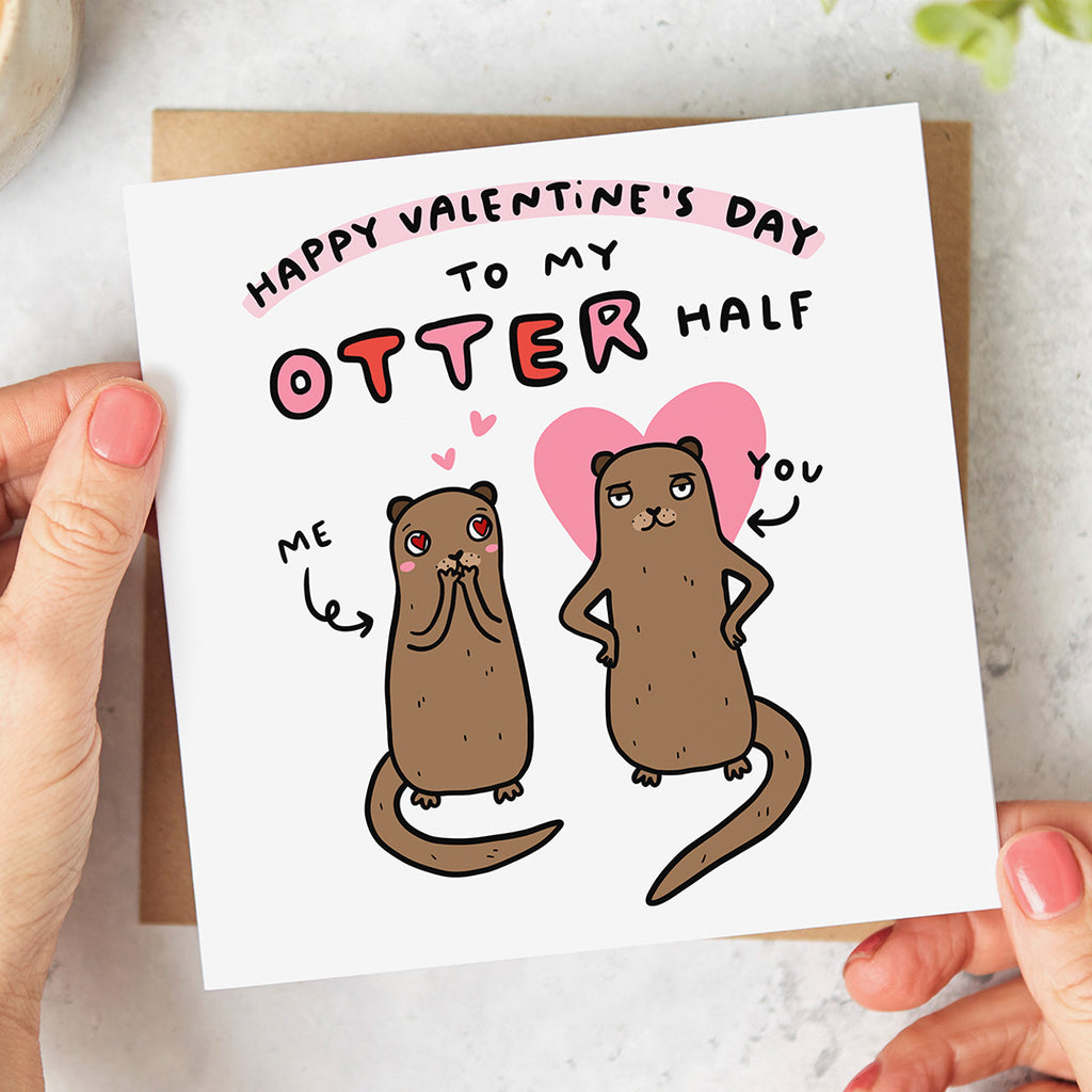 My Otter Half Valentine's Card