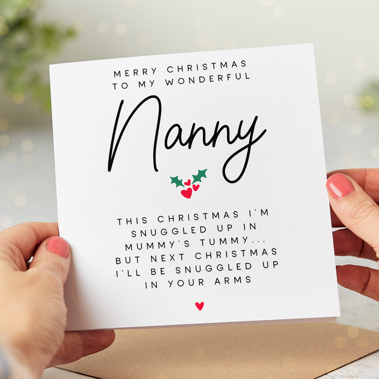 Nanny Next Christmas from Bump Card