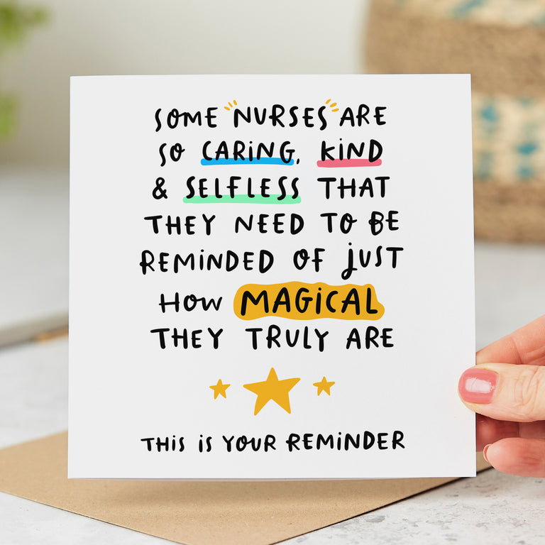 This Is Your Reminder - Nurse Thank You Card
