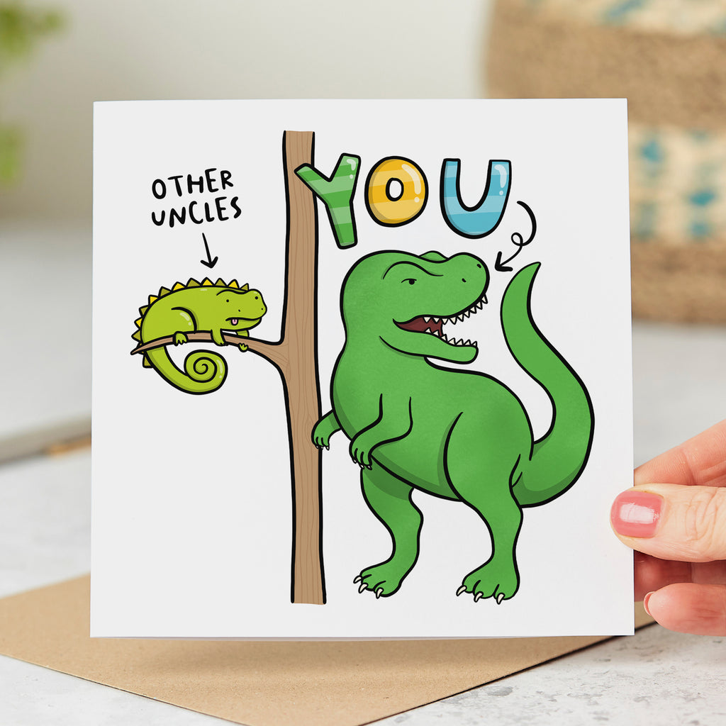 Other Uncles and You Dinosaur Card