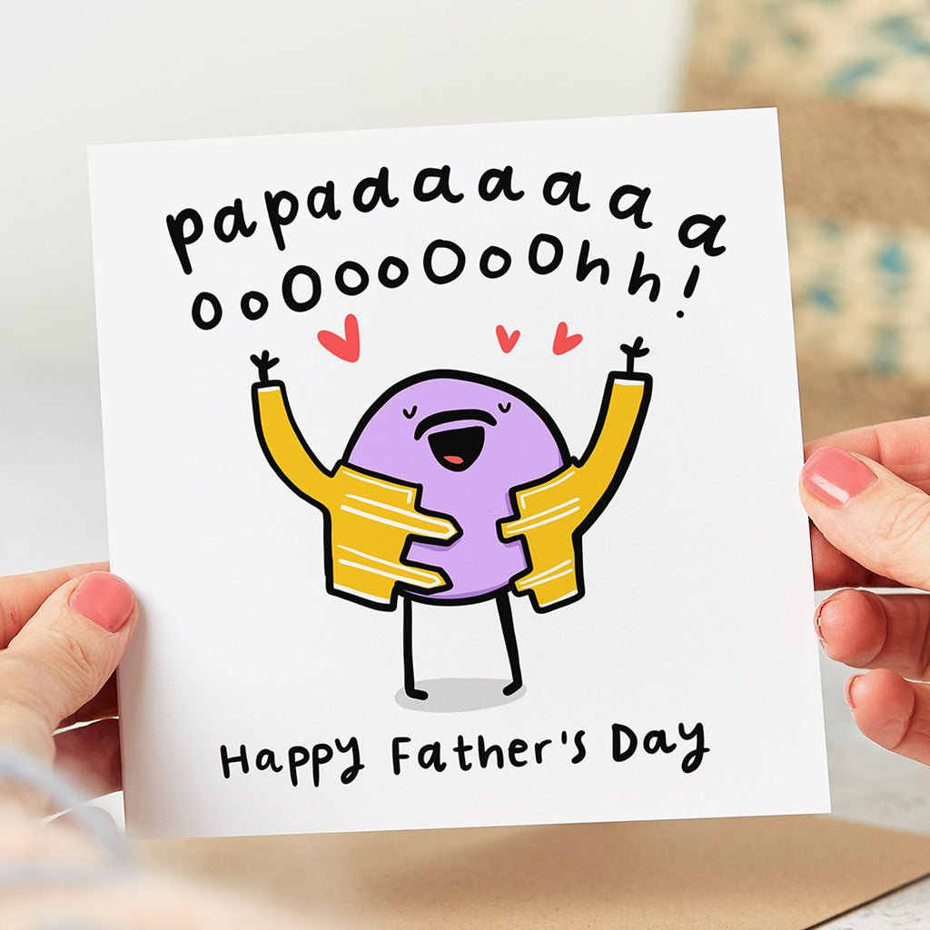 Papa Ooohhh Father's Day Card