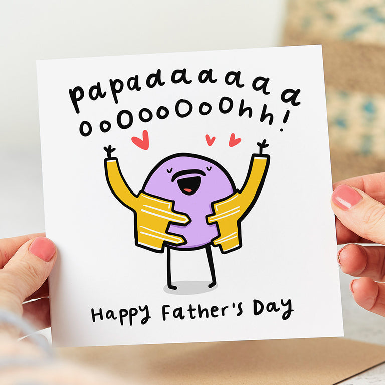 Papa Ooohhh Father's Day Card