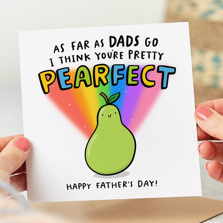 Pear-fect Dad Father's Day Card
