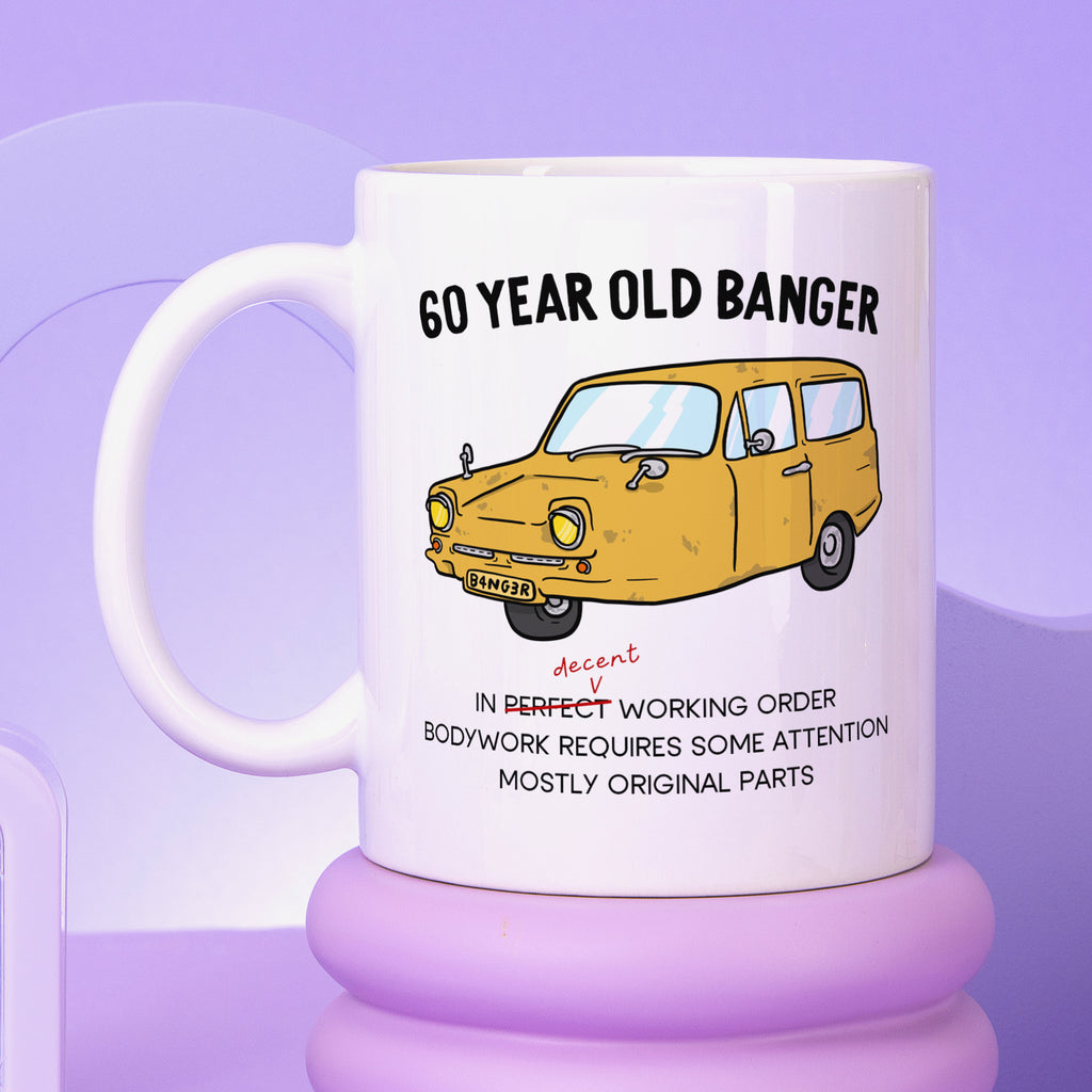 60 Year Old Banger Mug
