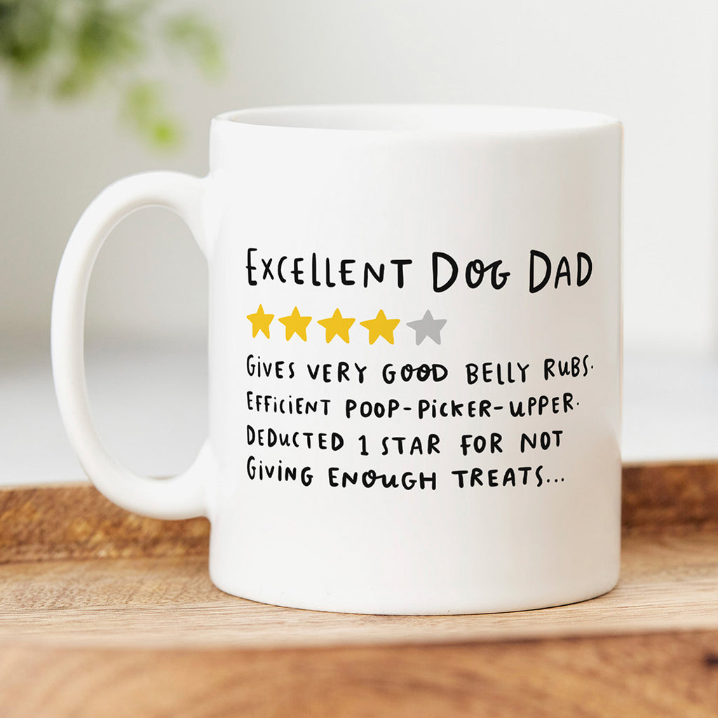 Personalised Mug - Excellent Dog Dad