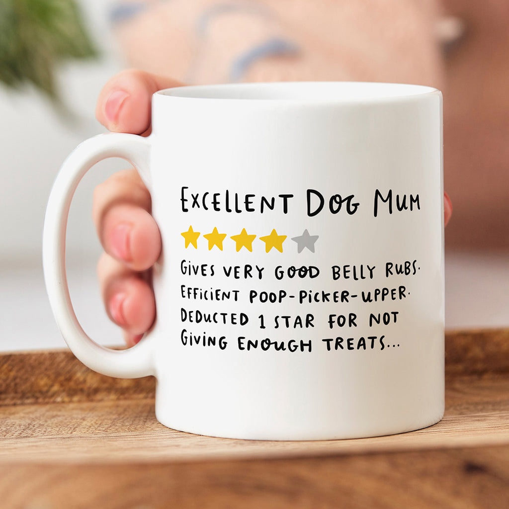 Personalised Mug - Excellent Dog Mum