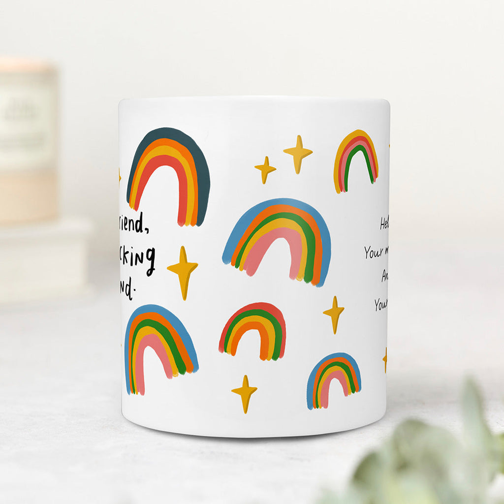 Personalised Mug - Friend Fucking Legend