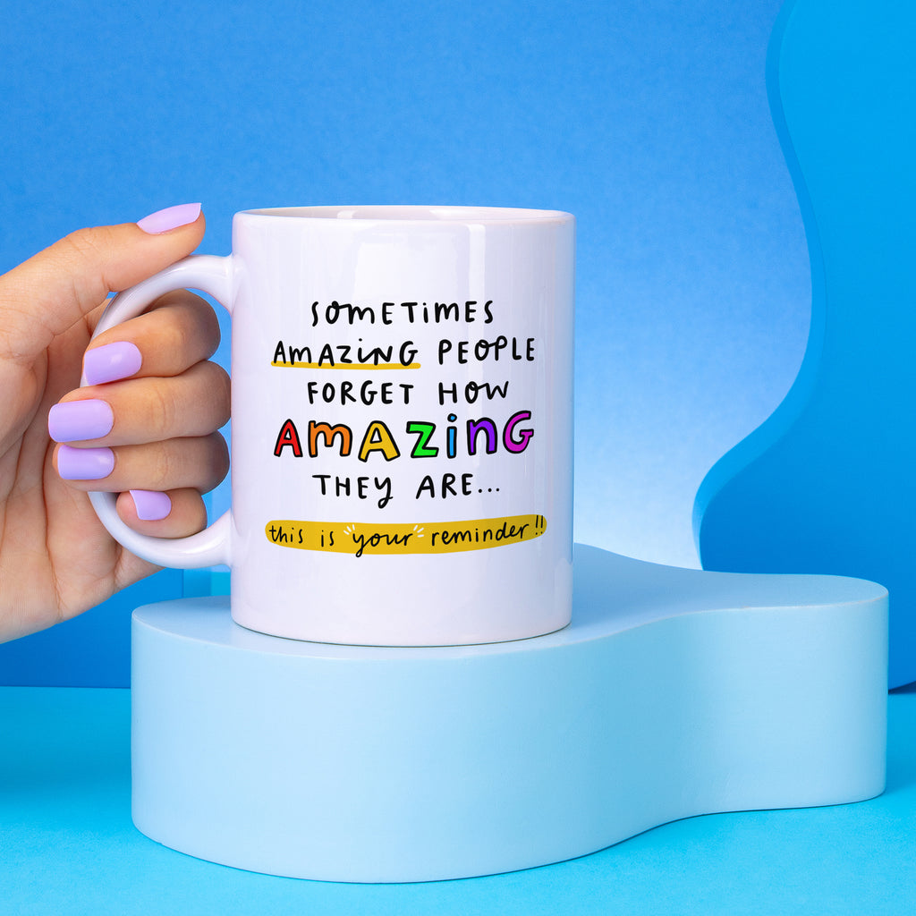 Reminder You are Amazing Personalised Mug